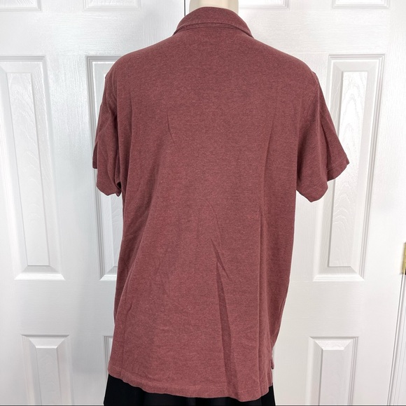 LEVI’S polo shirt heather rust XL short sleeve men’s casual wear - Picture 3 of 6